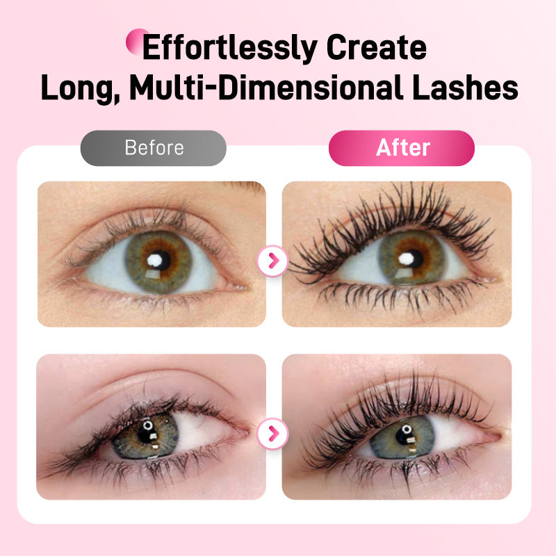 💕50% Off 💕Dual-Ended Waterproof Lengthening and Curling Mascara
