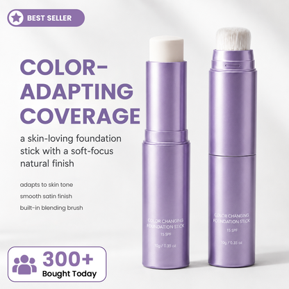 🔥LAST DAY -BUY 2 GET 2 FREE-$9.24 EACH✨ 2 in 1 Color Changing Foundation Stick