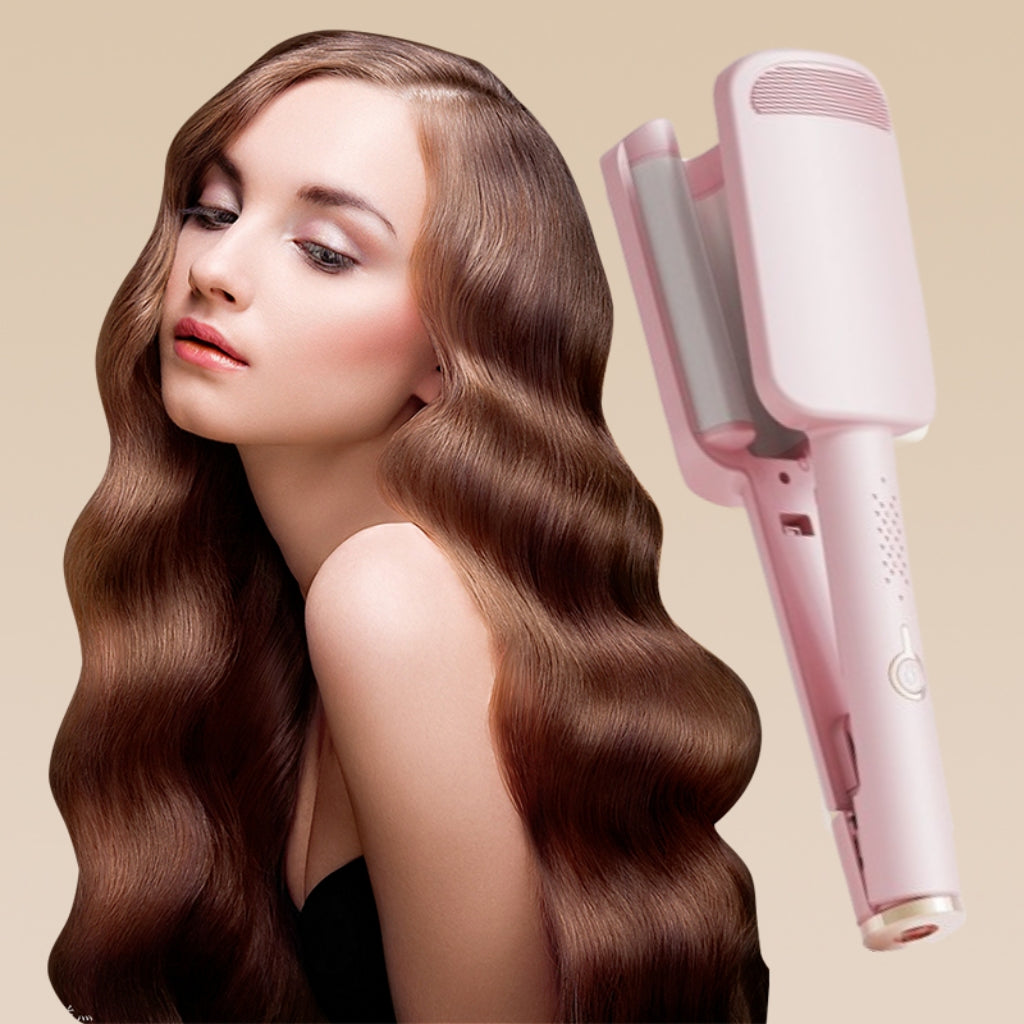 💗 LAST DAY – 50% OFF ✨ 32mm Hair Waver — Fast Heat-Up, Adjustable Temperature & Long-Lasting Salon Waves