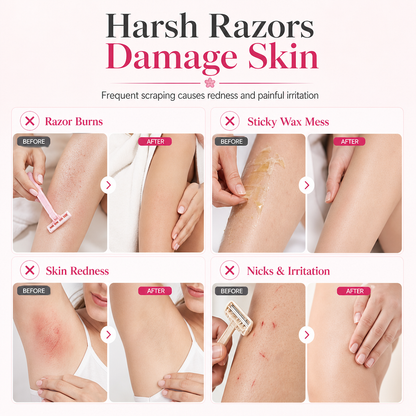 🔥LAST DAY -BUY 2 GET 2 FREE-$9.24 EACH✨Gentle Smooth Roll-On Body Hair Removal