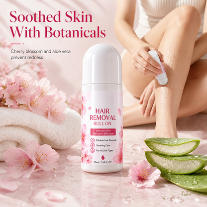 🔥LAST DAY -BUY 2 GET 2 FREE-$9.24 EACH✨Gentle Smooth Roll-On Body Hair Removal